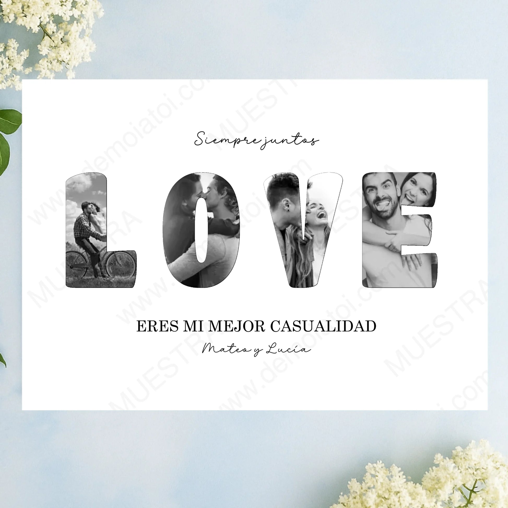 Lámina personalizada