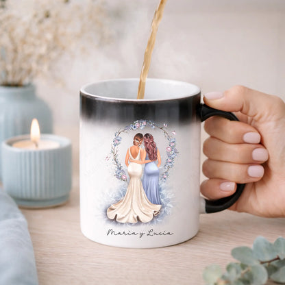 Taza mágica dama de honor