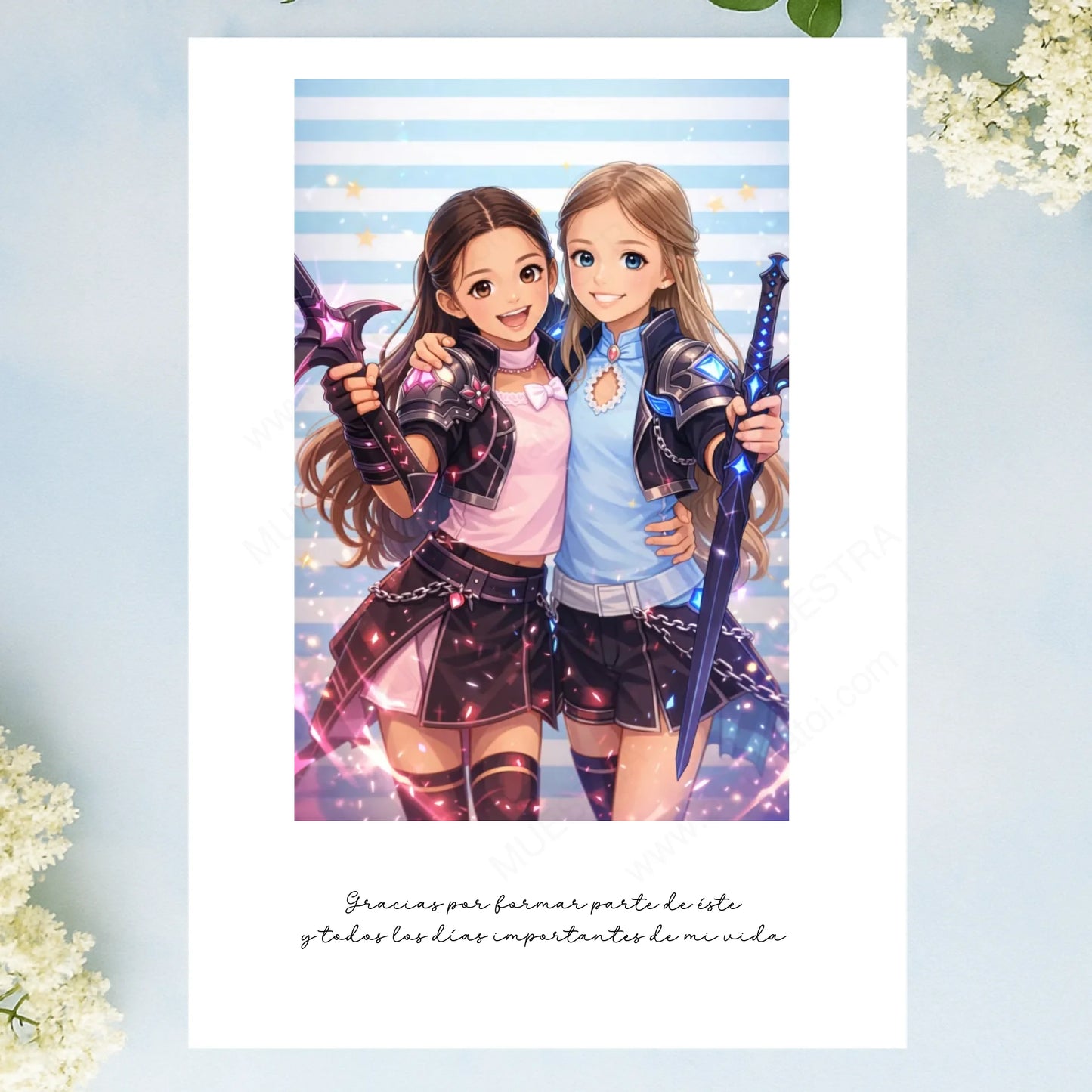 Lámina personalizada