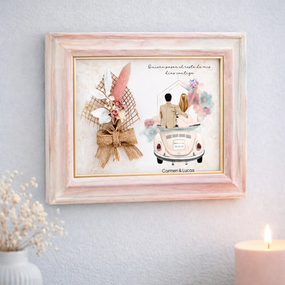 Regalo original personalizado artesanal boda