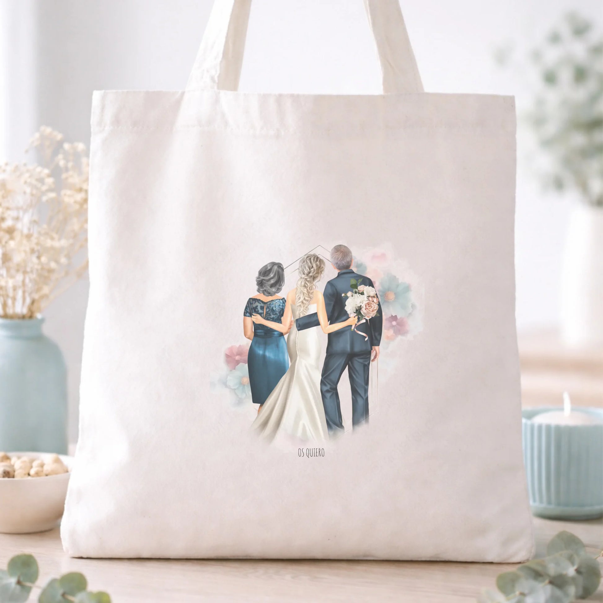 Totebag personalizada invitados boda