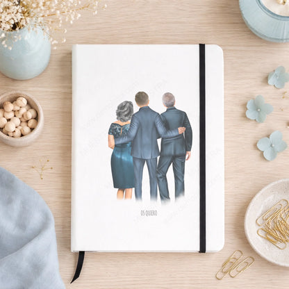 Libreta personalizada como regalo original de boda