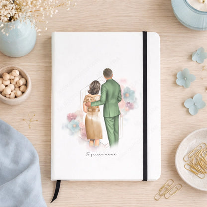 Libreta personalizada regalo original boda madre