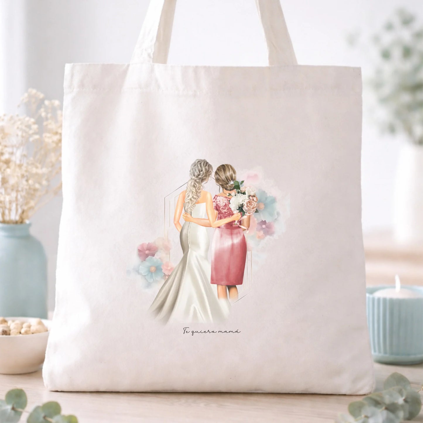 Regalo original de boda personalizado con ilustración