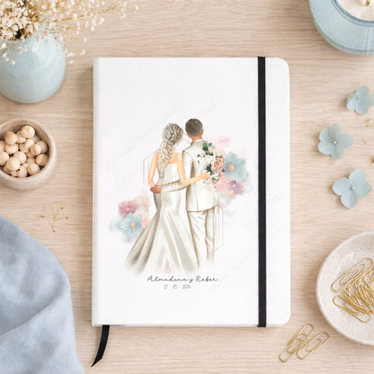 Libreta personalizada regalo de boda original