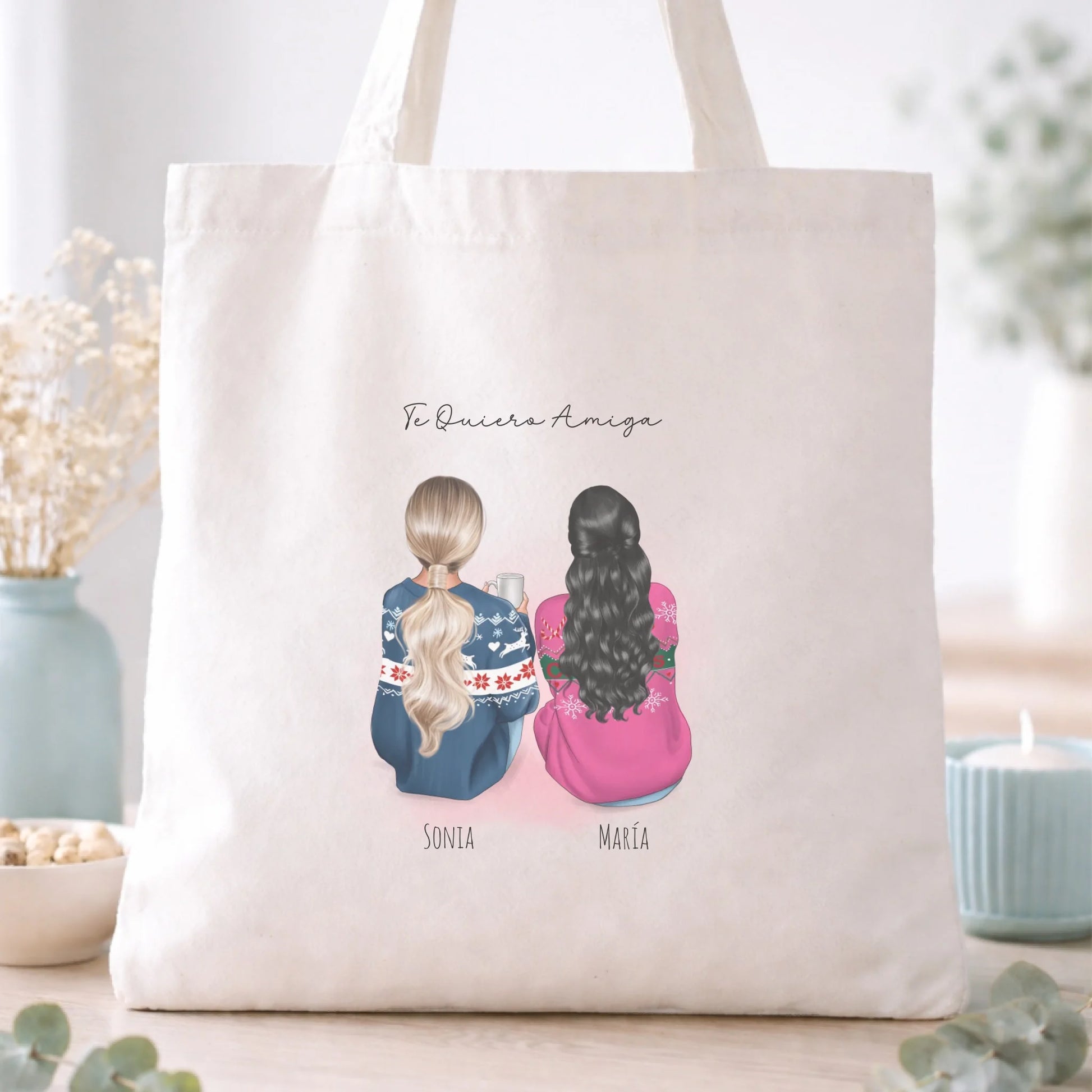 Totebag personalizada regalo original amigas