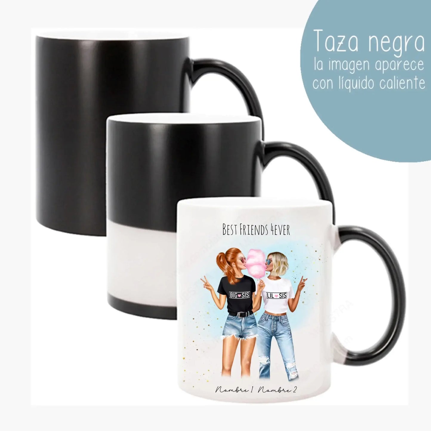 Regalos con ilustración editables en vivo