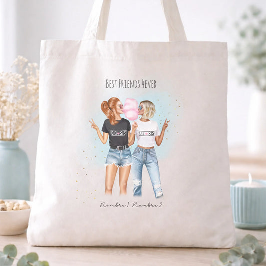 Totebag personalizada regalo original amigas
