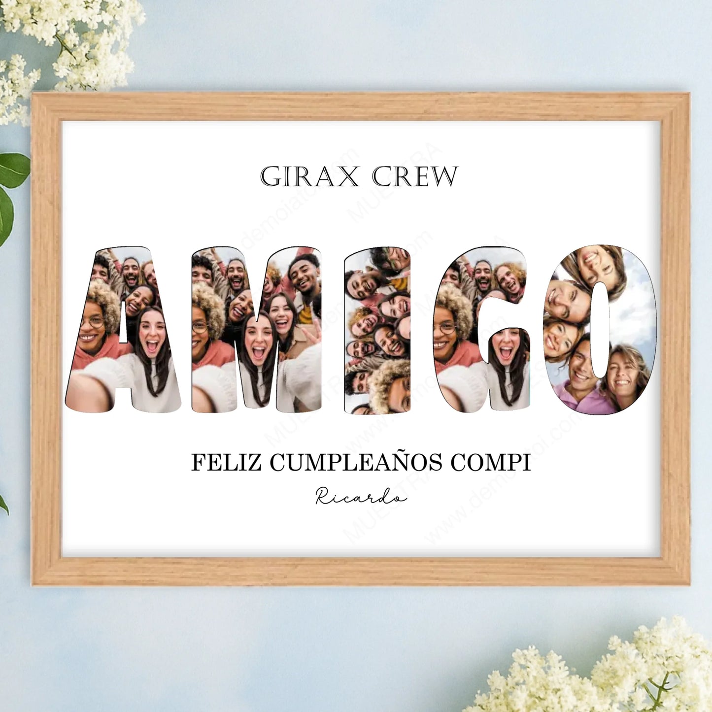 Regalo original amigas con fotos