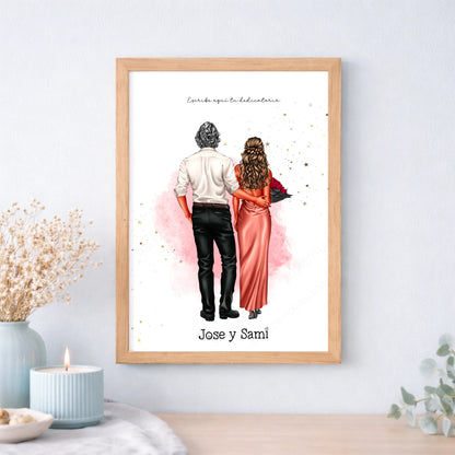 Cuadro personalizado como regalo origina para siguientes