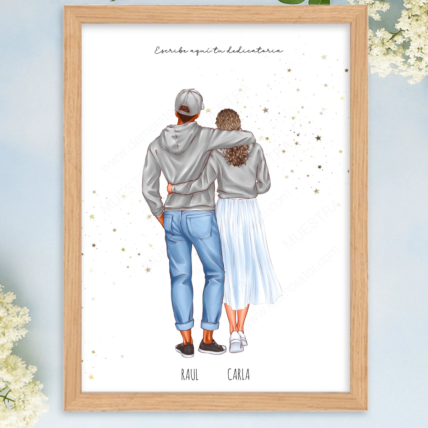 Regalo personalizado para lo siguientes en casarse