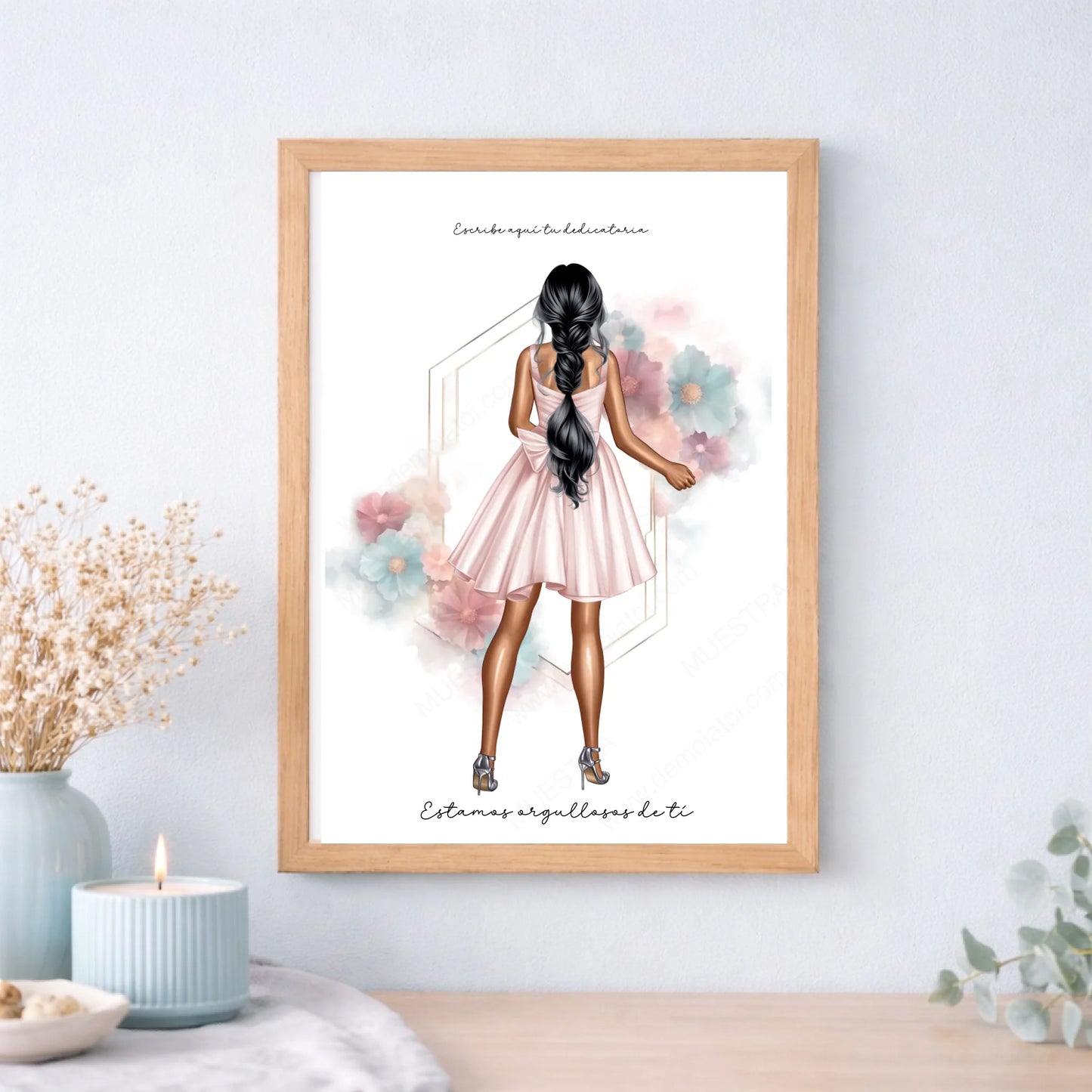 Cuadro personalizado como regalo original para mamá