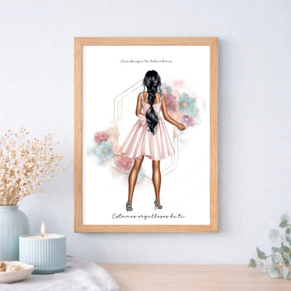 Cuadro personalizado como regalo original para mamá