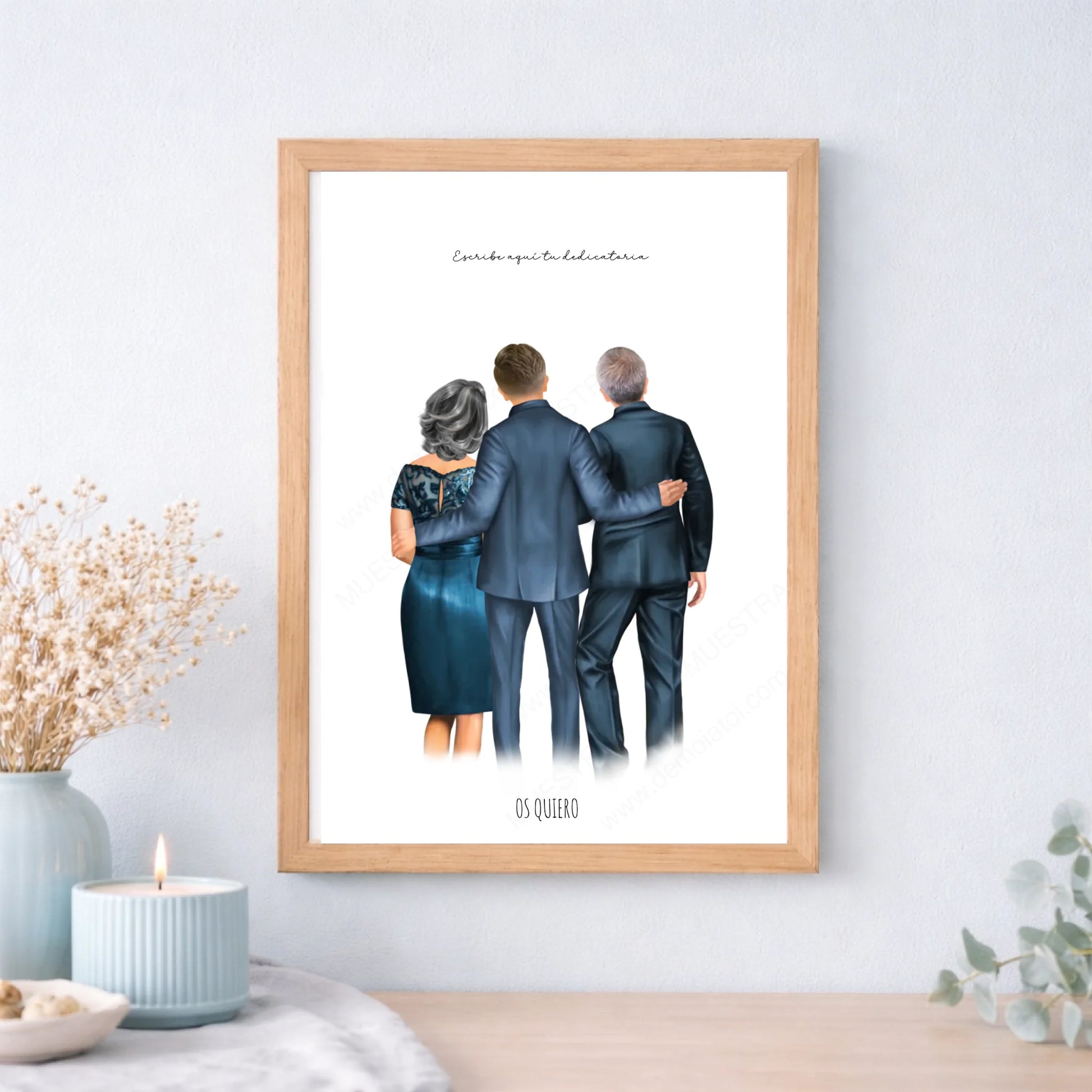 Cuadro personalizado como regalo original boda