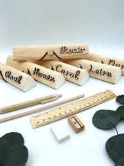 Sets de regalo personalizado con nombre para alumnos, compañeros e invitados de celebración - De moi à toi