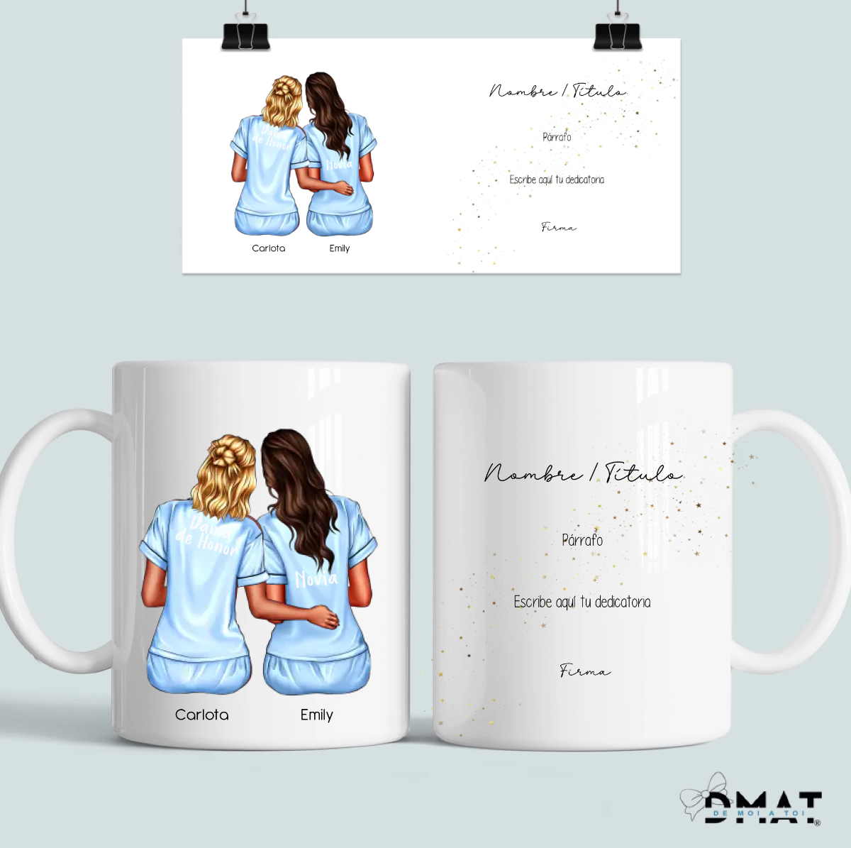 Taza personalizada como regalo original para amigas 