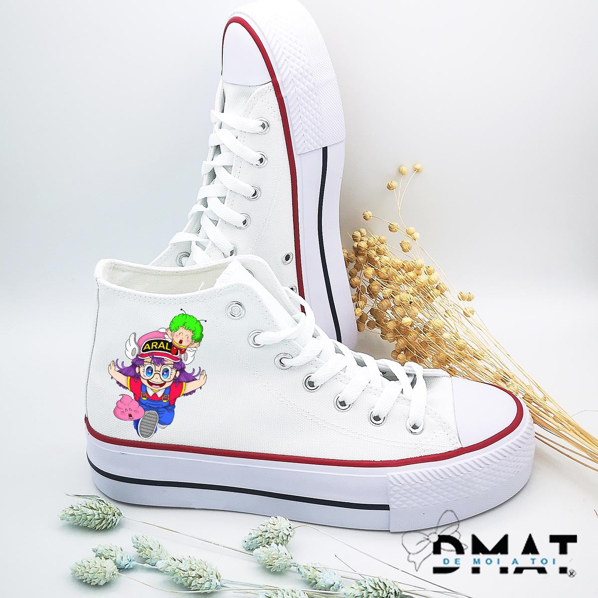 Zapatillas personalizadas como regalo original friki - Arale