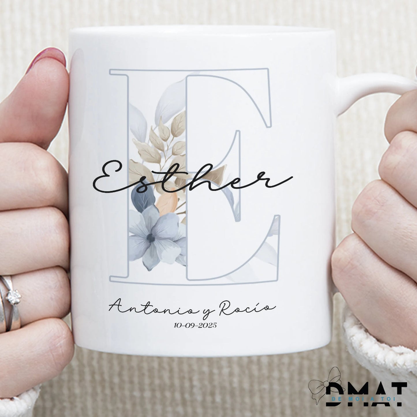 Regalo personalizado y económico para invitados de bautizo