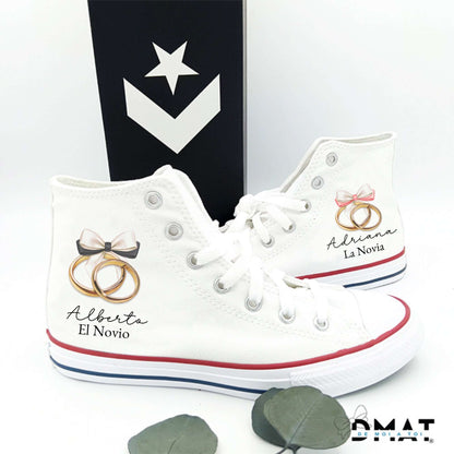 zapatillas boda alianzas personalizadas