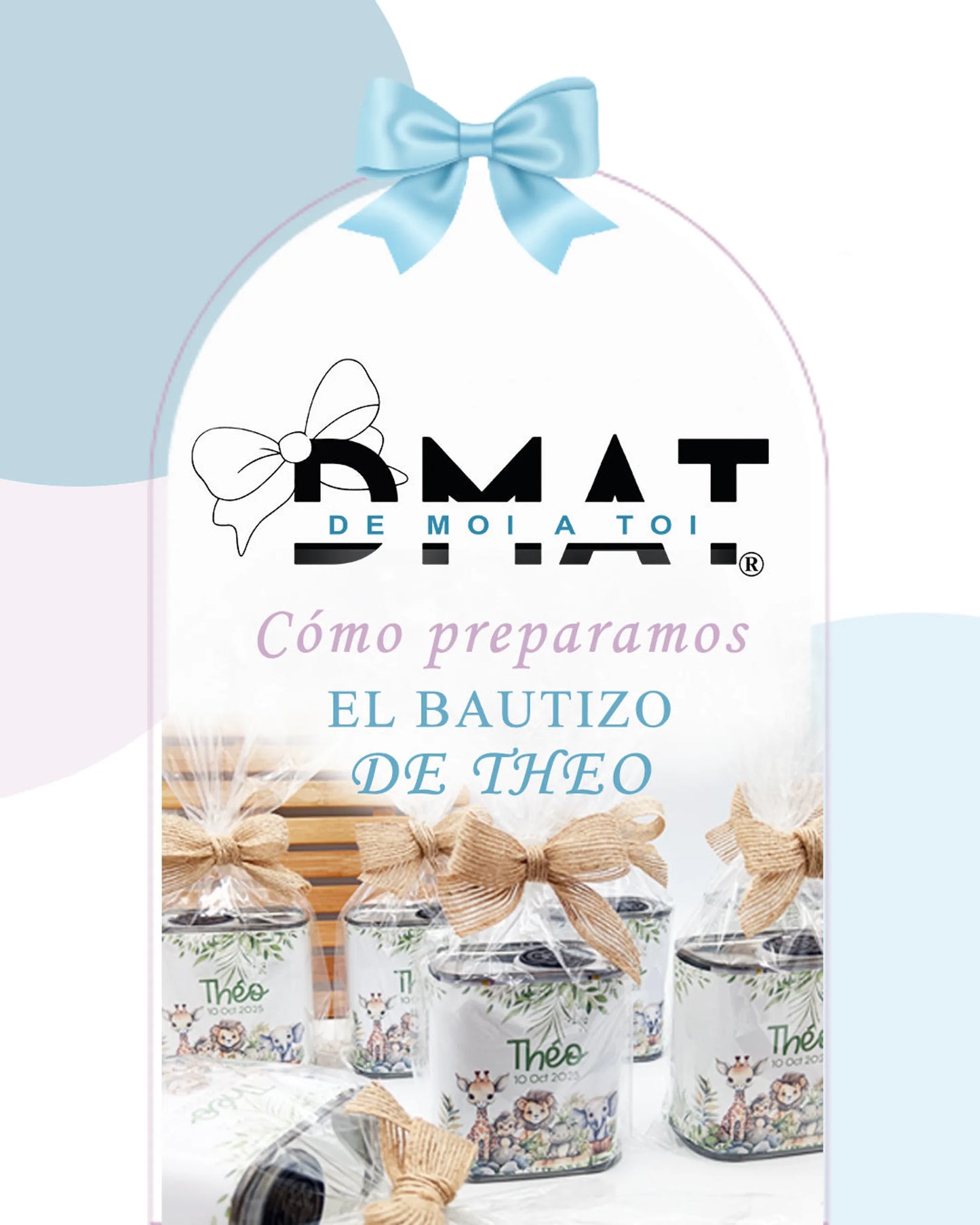 Video de Detalles originales de bautizo con aceite virgen extra personalizado
