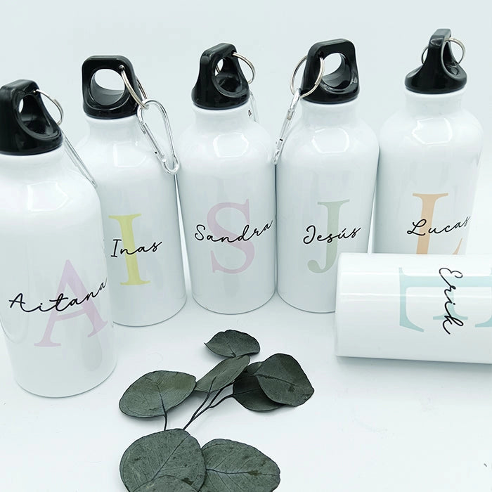 Botellas personalizadas para comuniones y cumpleaños infantiles