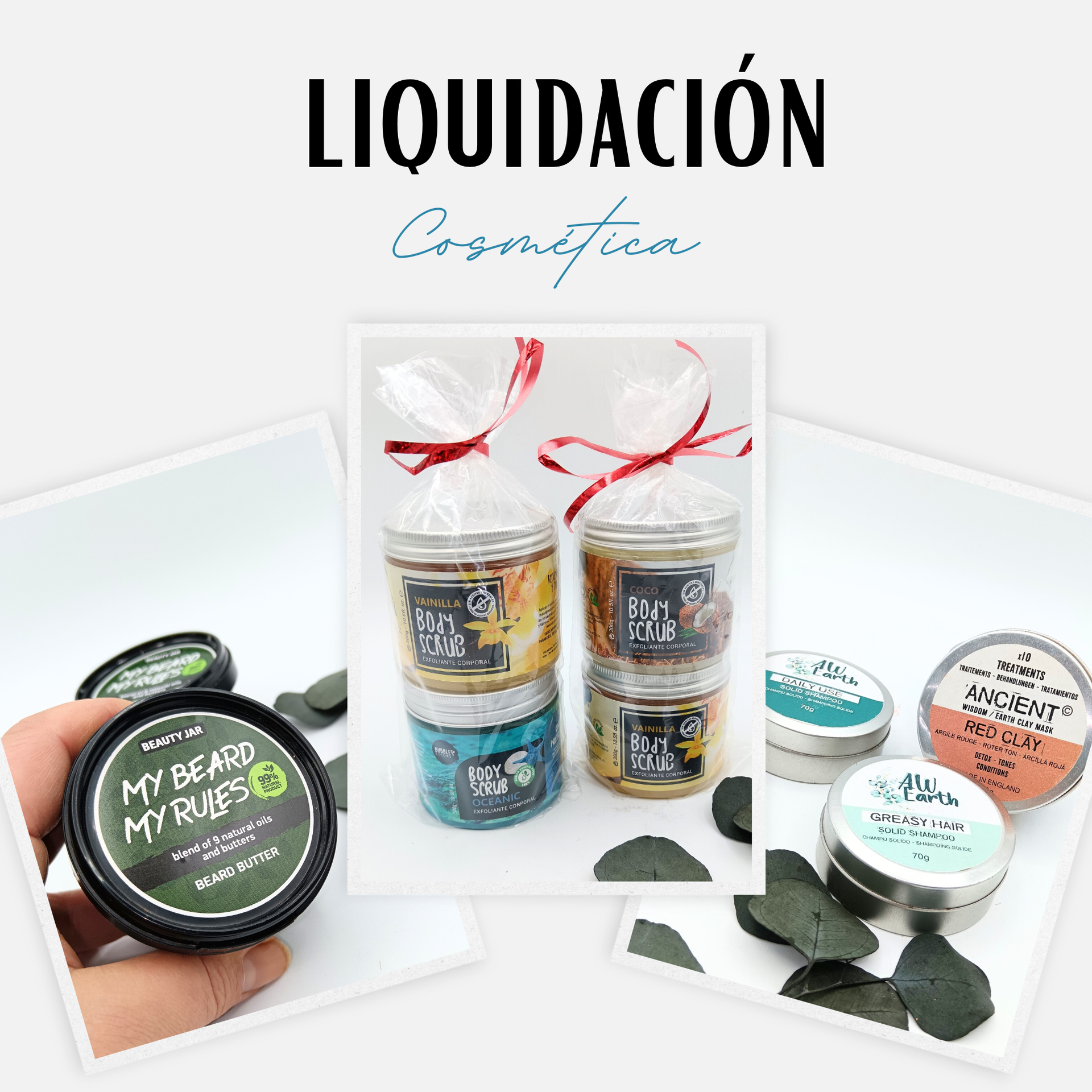 LIQUIDACIÓN ARTÍCULOS CUIDADO PERSONAL NATURAL - OUTLET!