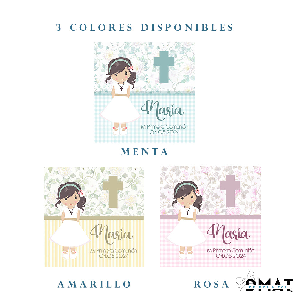 Diseños de comunión de niña personalizados - De moi à toi