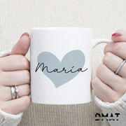Taza personalizada para bautizo, comunión o boda - de moi a toi