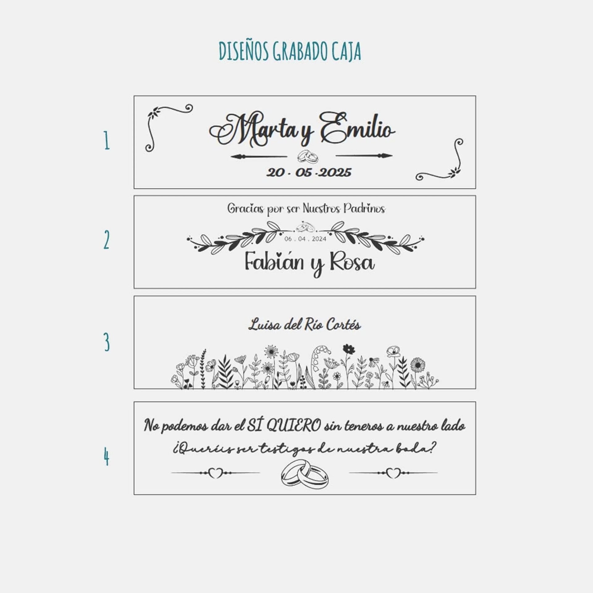 Diseño para grabado de estuche con boligrafo