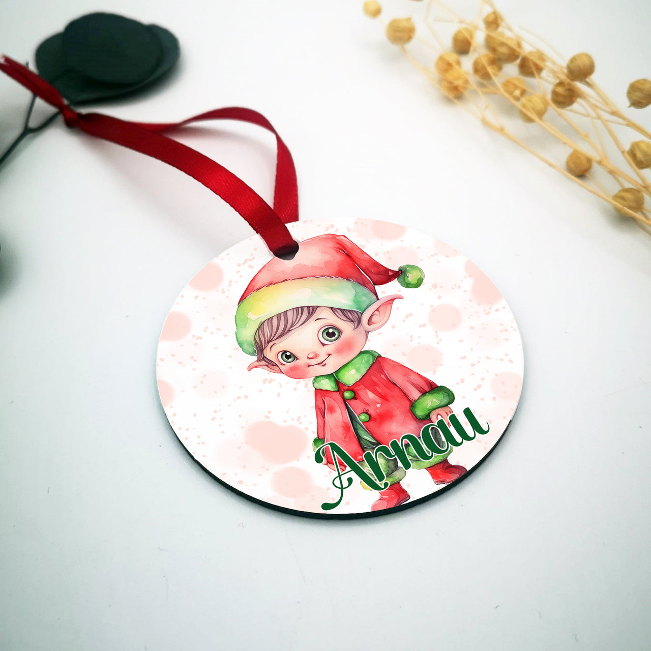 Bola de navidad niño personalizada con nombre - de moi atoi