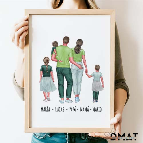 Regalos originales para familia personalizada - De moi a toi