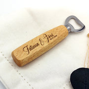 Abridor personalizado para invitados de boda, bautizo, comunión  DE MOI A TOI