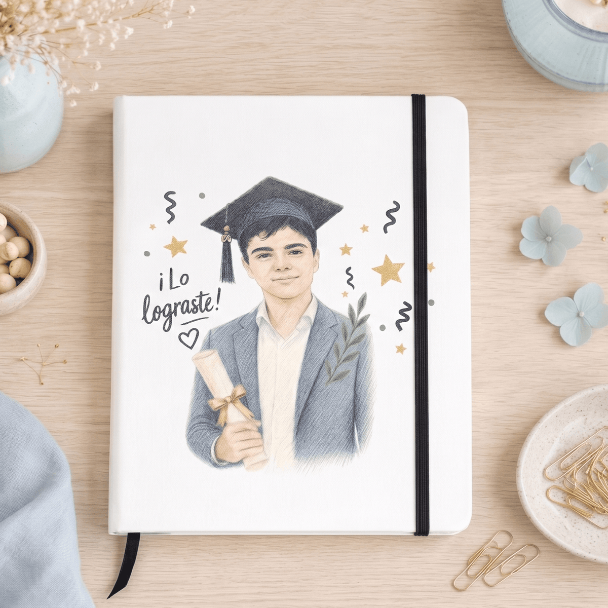 Libreta tapa dura A5 impresa