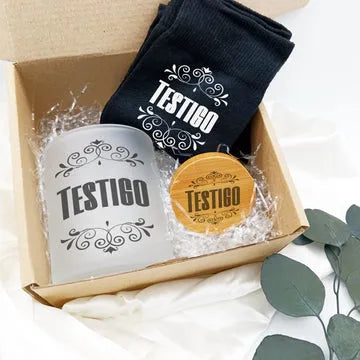 Regalo personalizado para testigo de boda hombre - De moi a toi