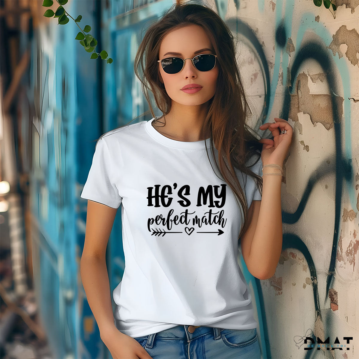 Camiseta unisex - He's my perfect match