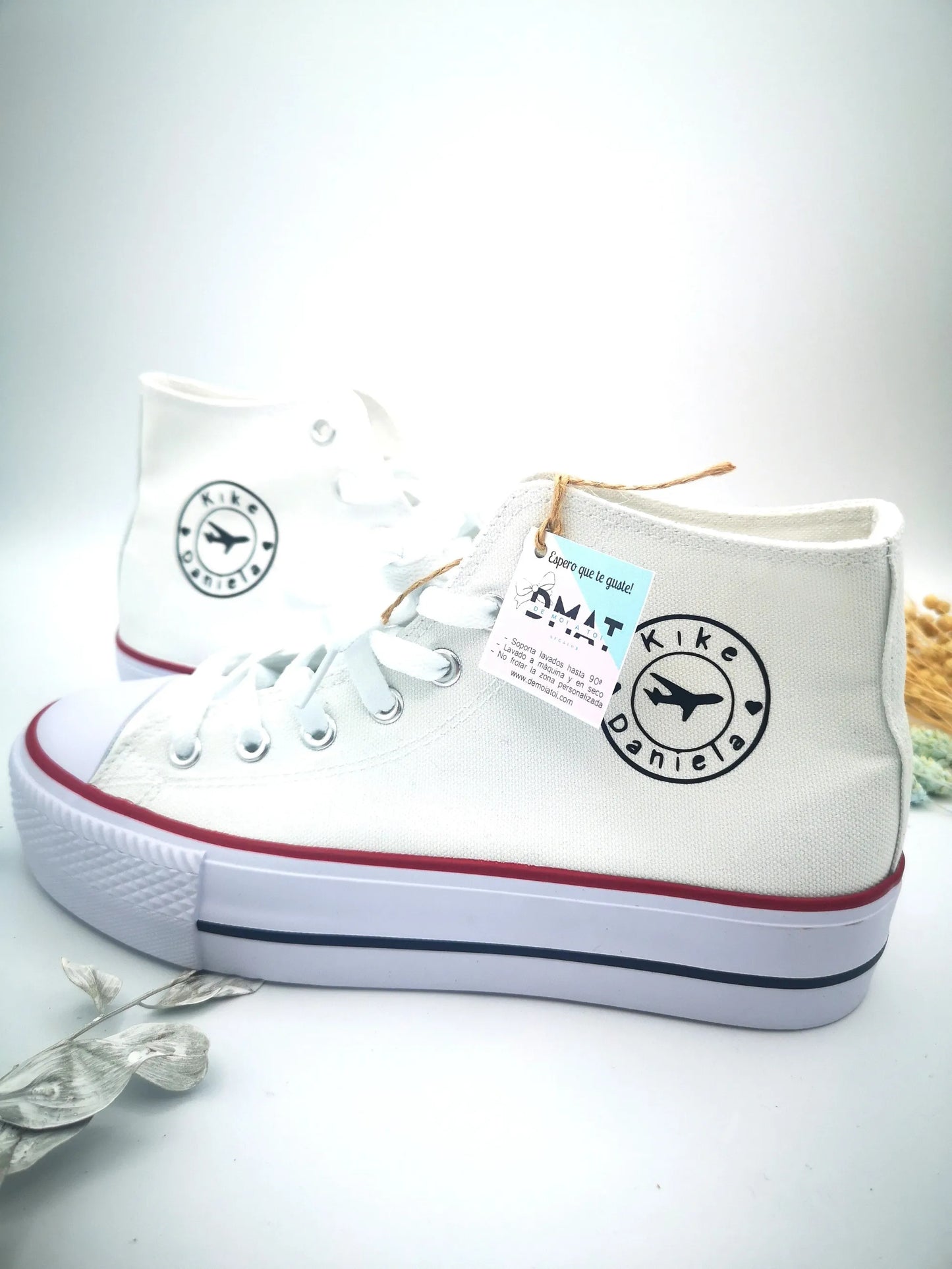 Zapatillas personalizadas Tipo Convers Avión (H&M)