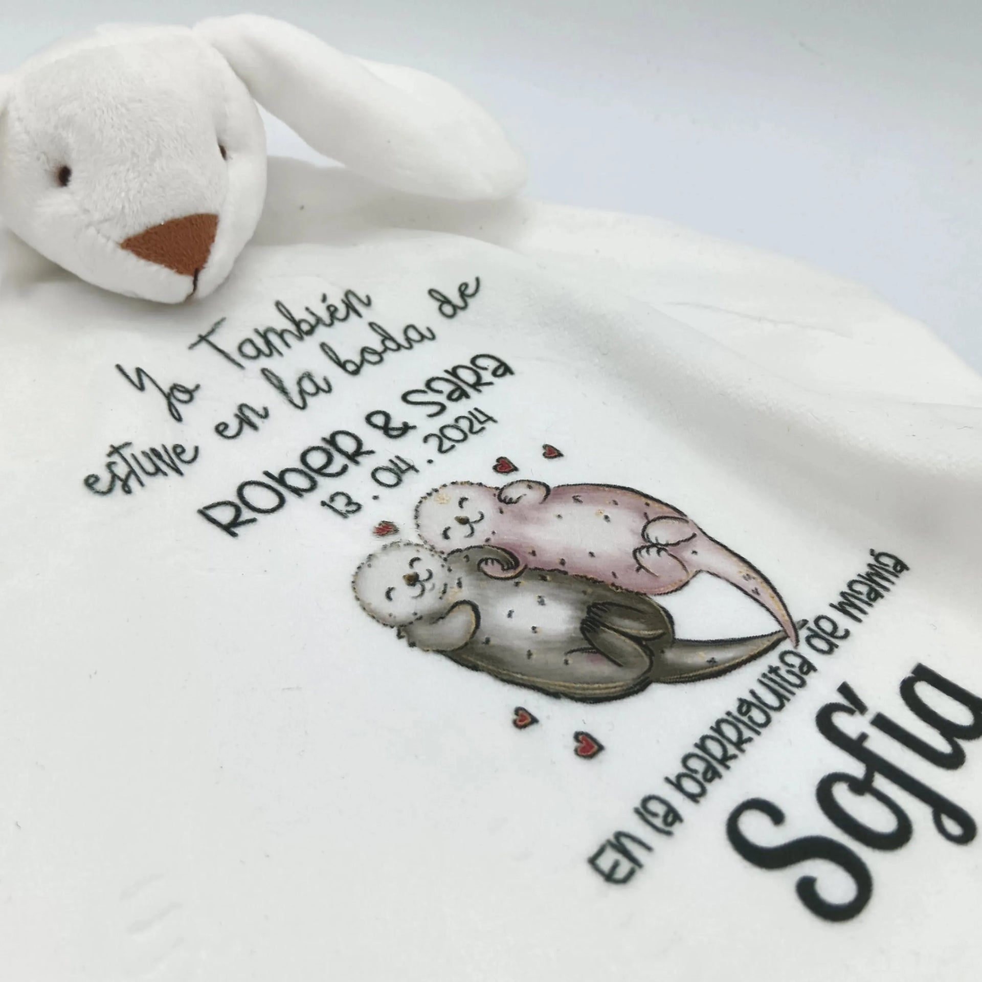 Regalo personalizado de boda para bebés y embarazadas - De moi a toi