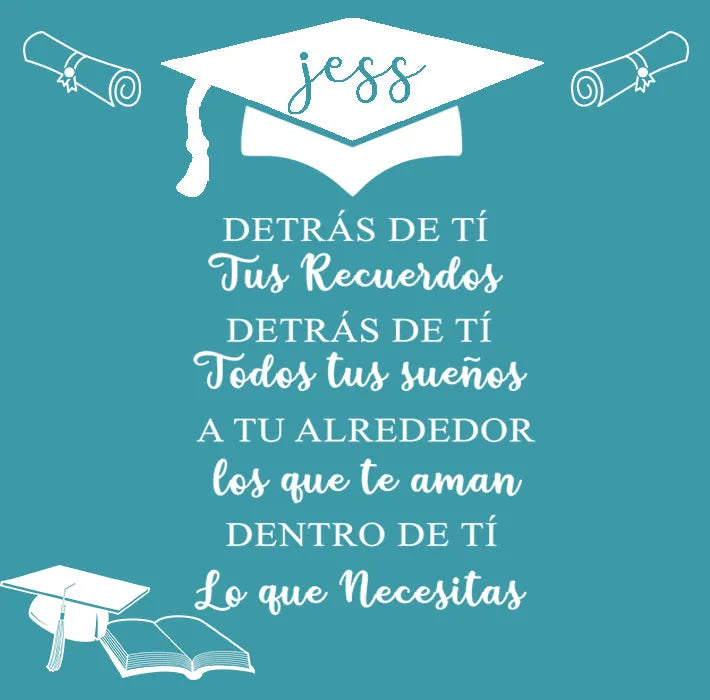 Lámpara led para graduada/o/e (LUZ BLANCA)