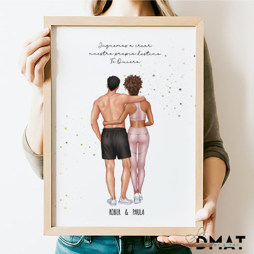 Regalos para parejas y enamorados - Crossfit, fitness, deporte,calistenia - De moi a toi