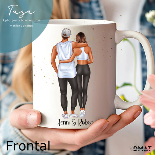 Regalo original pareja enamorados gimnasio fitness