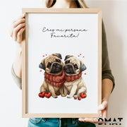 Regalos personalizados para parejas enamorados de los perros!