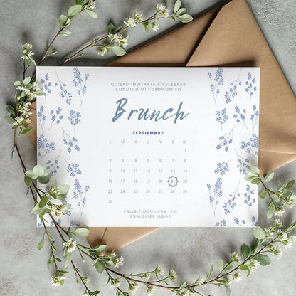 Invitación personalizada económica
