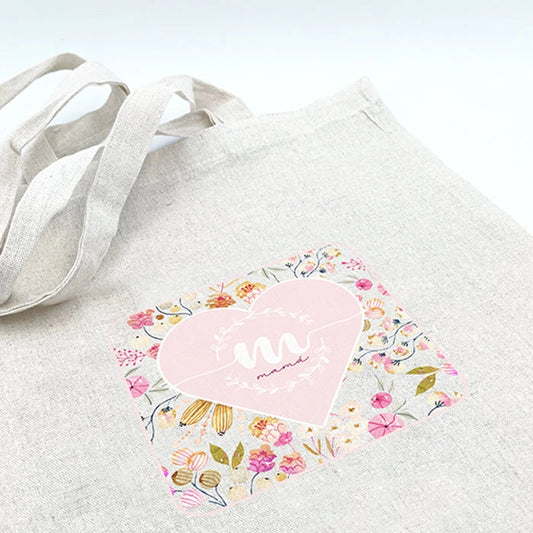 Bolsa de tela personalizada para el día de la madre - De moi à toi