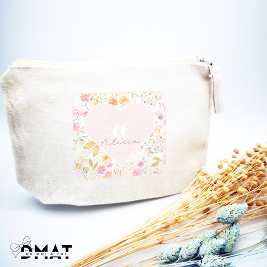 Neceser personalizado Floral – Regalo Día de la Madre