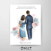 lámina madre del novio personalizada – regalo emotivo – De moi à toi  