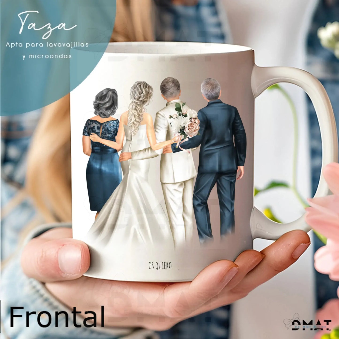 Taza personalizada como Regalos de boda para padres de los novios