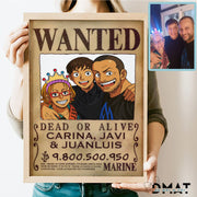 Regalo original ilustración digital anime personalizada