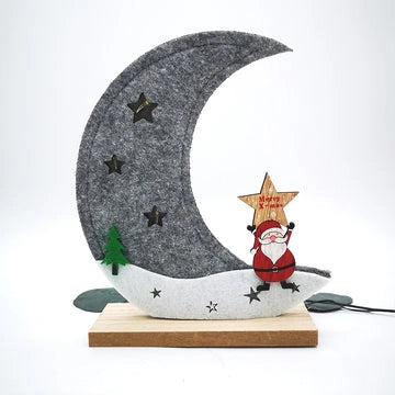 Decoración navideña personalizada con luces led- de moi at oi