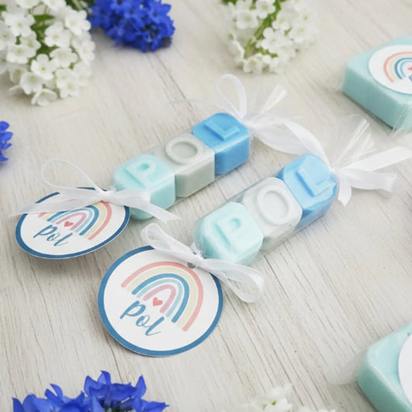 Nombres de jabón para invitados de bautizo