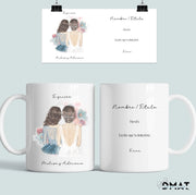 Taza personalizada para regalar a dama de honor
